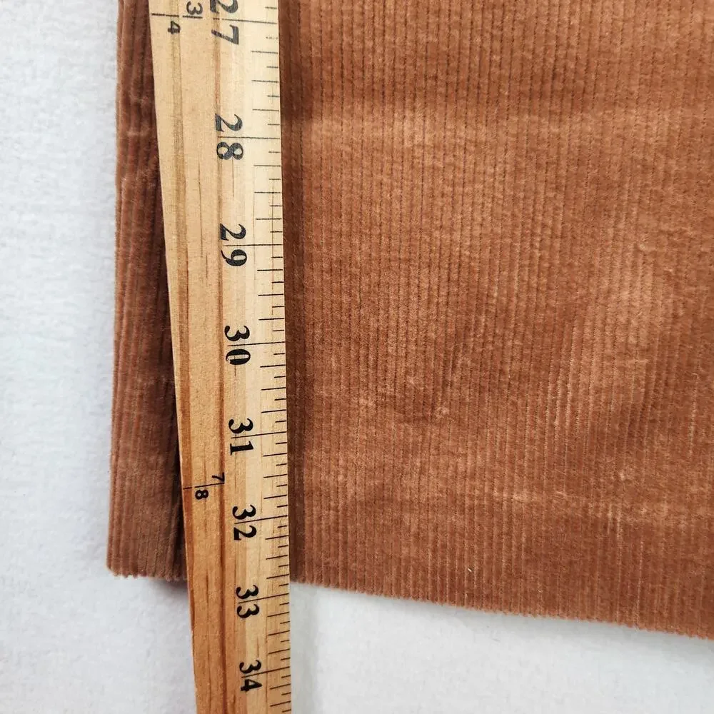 Boden Flare High Rise Corduroy Pants Dark Tan UK 14R US 10R R0180 NWT - Picture 13 of 16